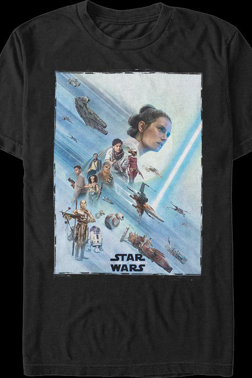 The Rise Of Skywalker Resistance Poster Star Wars T-Shirtmain product image