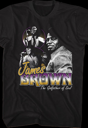 The Godfather Of Soul James Brown T-Shirt