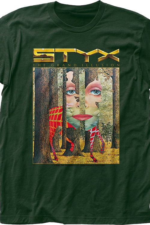 The Grand Illusion Album Cover Styx T-Shirtmain product image