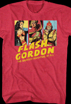 The Greatest Adventure Of All Flash Gordon T-Shirt