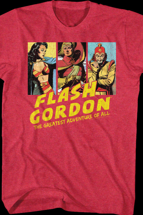 The Greatest Adventure Of All Flash Gordon T-Shirtmain product image