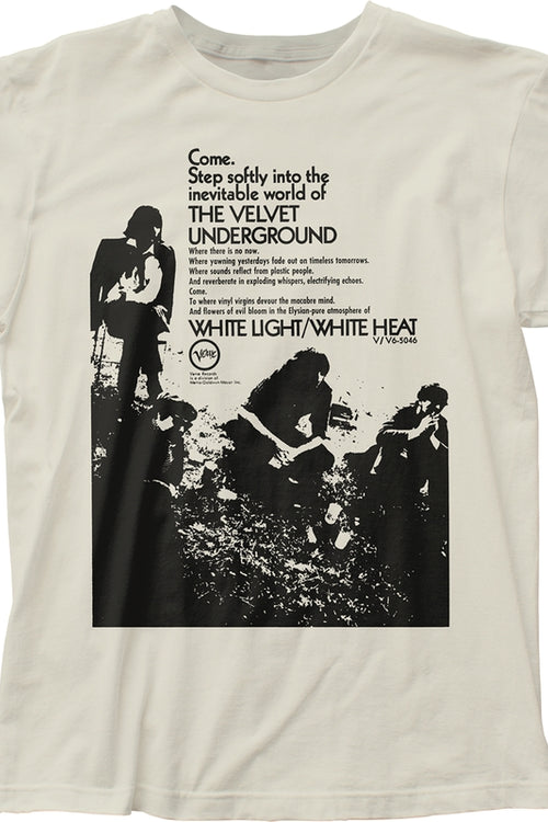 The Inevitable World Of Velvet Underground T-Shirtmain product image