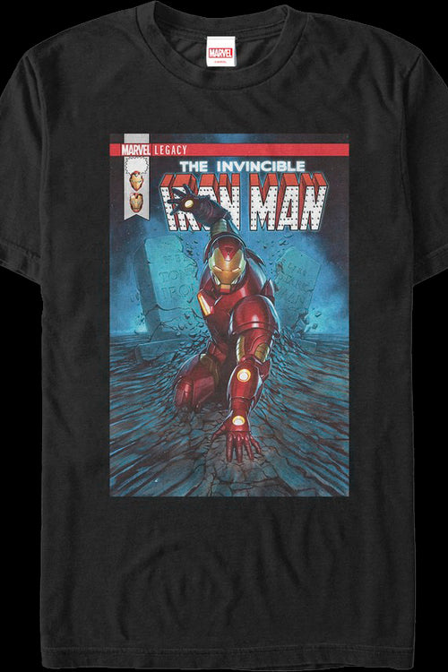 The Search for Tony Stark Iron Man T-Shirtmain product image