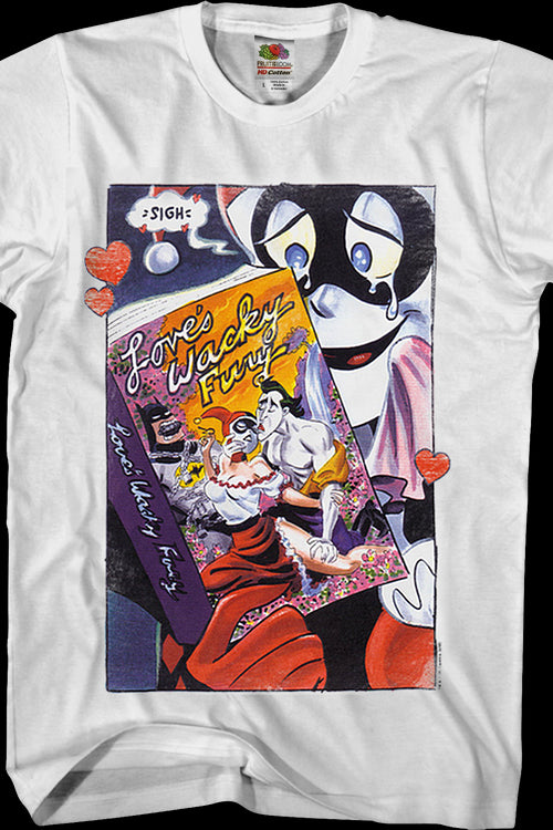 The Joker and Harley Quinn Love's Wacky Fury DC Comics T-Shirtmain product image