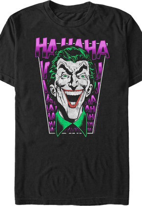 The Joker Devious Laugh DC Comics T-Shirt