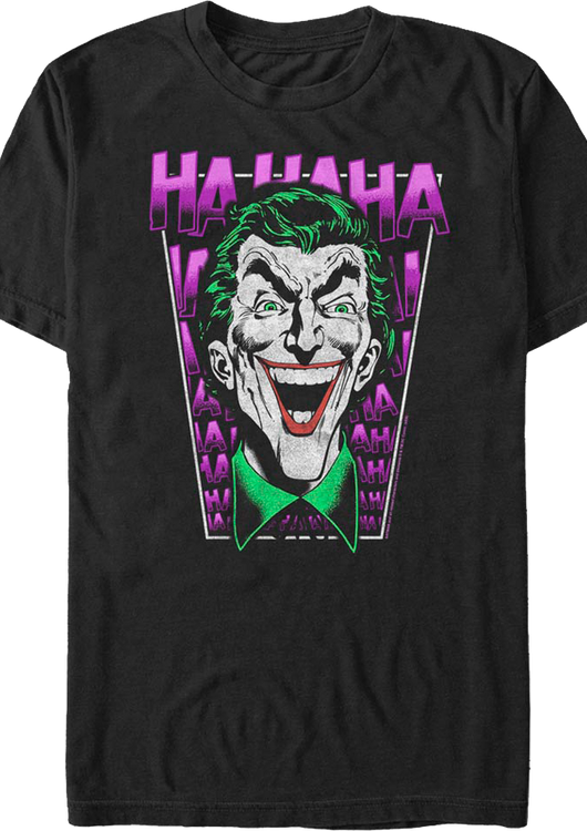The Joker Devious Laugh DC Comics T-Shirt - main product image