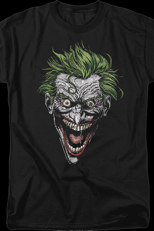 The Joker Maniacal Laughter DC Comics T-Shirtmain product image