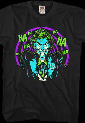 The Joker Spiraling Laughter DC Comics T-Shirt