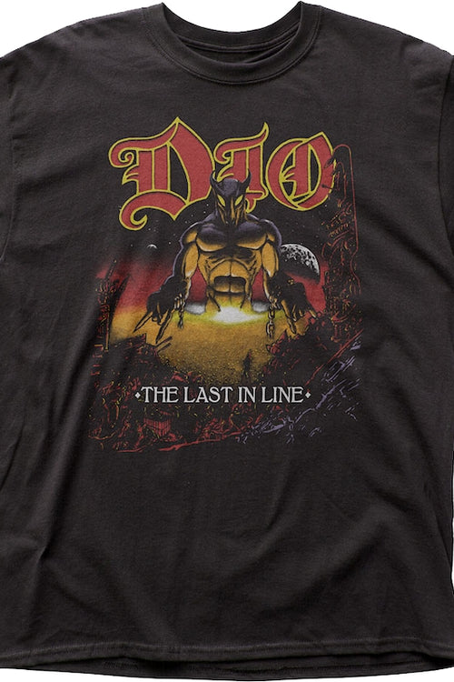Black The Last In Line Dio T-Shirtmain product image