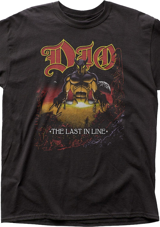 Black The Last In Line Dio T-Shirt - main product image