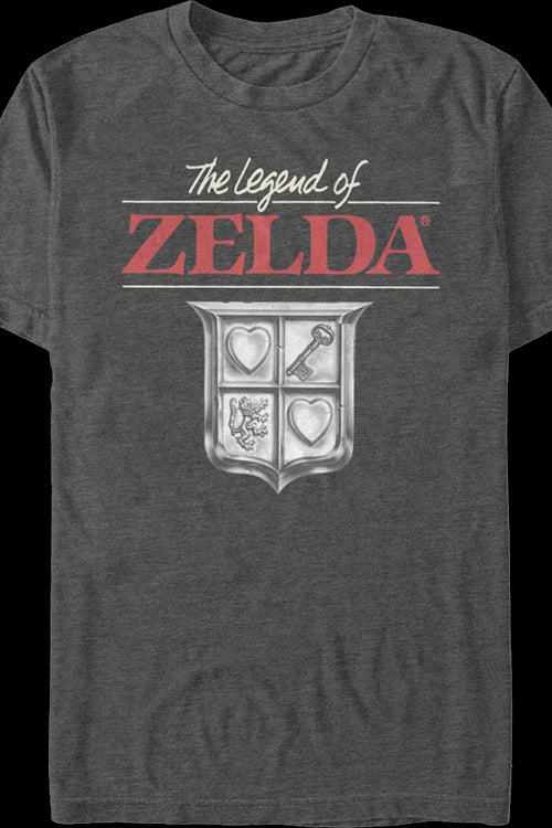 The Legend of Zelda Shield Nintendo T-Shirtmain product image