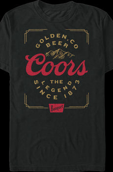 The Legend Since 1873 Coors T-Shirt