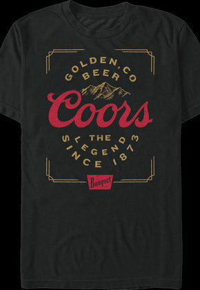The Legend Since 1873 Coors T-Shirt