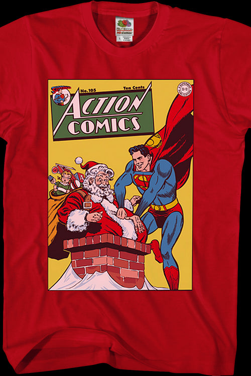 The Man Who Hated Christmas Superman T-Shirtmain product image