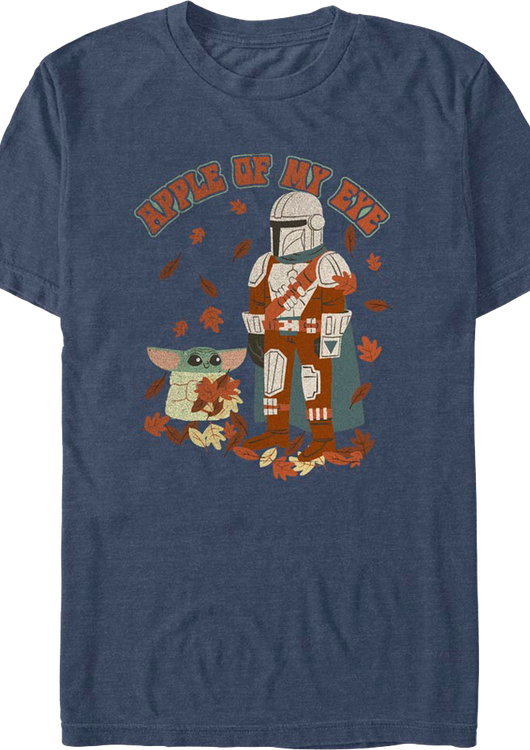 The Mandalorian Apple Of My Eye Star Wars T-Shirt - main product image