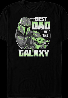 The Mandalorian Best Dad In The Galaxy Star Wars T-Shirt