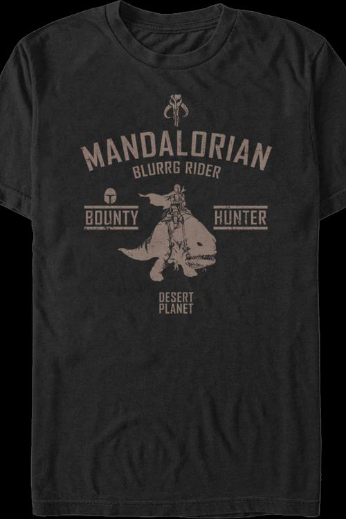 The Mandalorian Blurrg Rider Star Wars T-Shirtmain product image