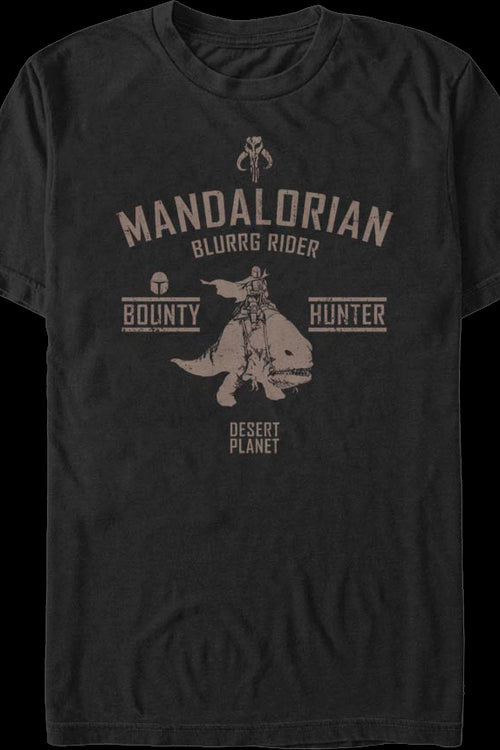 The Mandalorian Blurrg Rider Star Wars T-Shirtmain product image