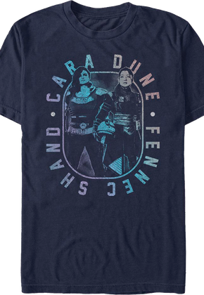 The Mandalorian Cara Dune Fennec Shand Star Wars T-Shirt