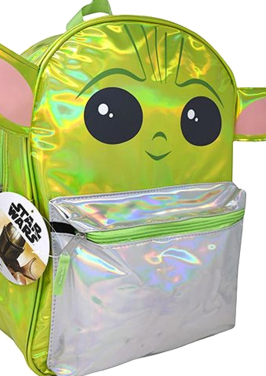 The Mandalorian Child Star Wars Backpack With Shaped Ears - main product image
