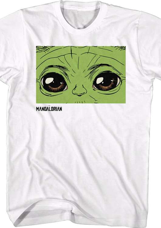 The Mandalorian Child's Eyes Star Wars T-Shirt - main product image
