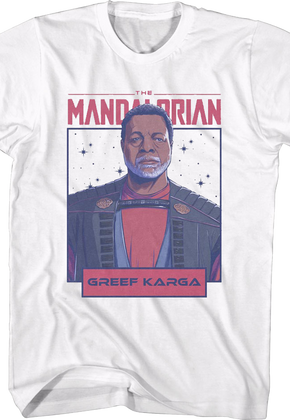 The Mandalorian Galaxy Greef Karga Star Wars T-Shirt