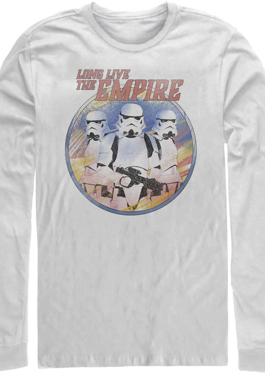 The Mandalorian Long Live The Empire Star Wars Long Sleeve Shirt - main product image
