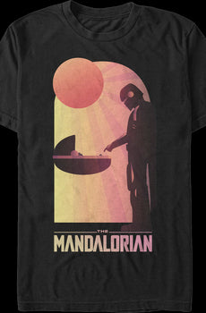 The Mandalorian Meeting The Child Star Wars T-Shirt
