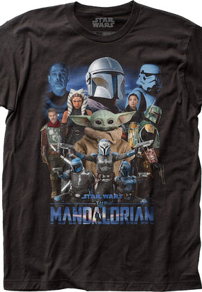 The Mandalorian Season 2 Collage Star Wars T-Shirt