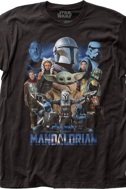 The Mandalorian Season 2 Collage Star Wars T-Shirtmain product image