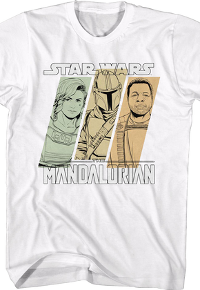 The Mandalorian Sketches Star Wars T-Shirt
