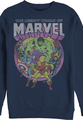 The Mighty World Of Marvel Sweatshirt