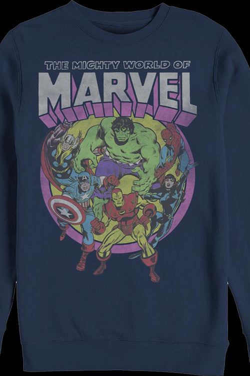 The Mighty World Of Marvel Sweatshirtmain product image