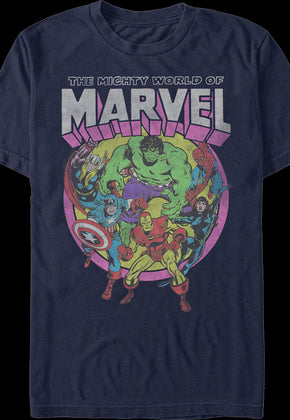 The Mighty World Of Marvel T-Shirt