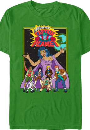 The New Adventures Of Captain Planet T-Shirt