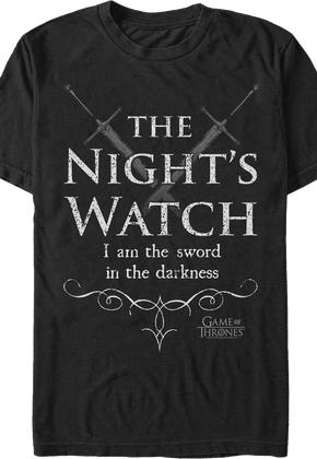 The Night's Watch Game Of Thrones T-Shirt