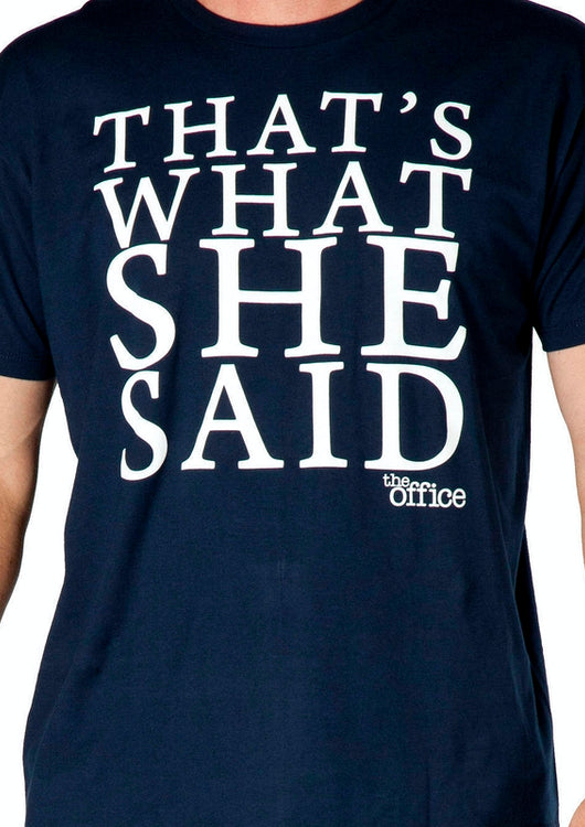 The Office That's What She Said Shirt - main product image