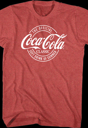 The Official Soft Drink Of Summer Coca-Cola T-Shirt