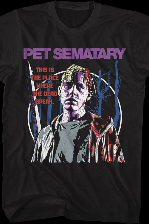 The Place Where The Dead Speak Pet Sematary T-Shirtmain product image