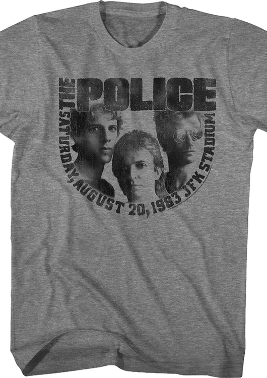 The Police 1983 Concert T-Shirt - main product image