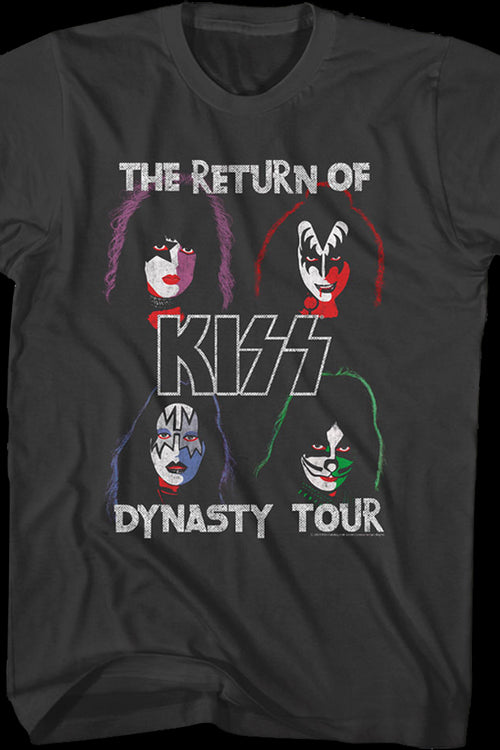 The Return Of Dynasty Tour KISS T-Shirtmain product image