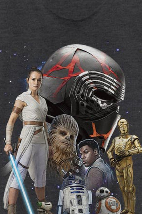 Ladies The Rise Of Skywalker Collage Racerback Tank Topmain product image