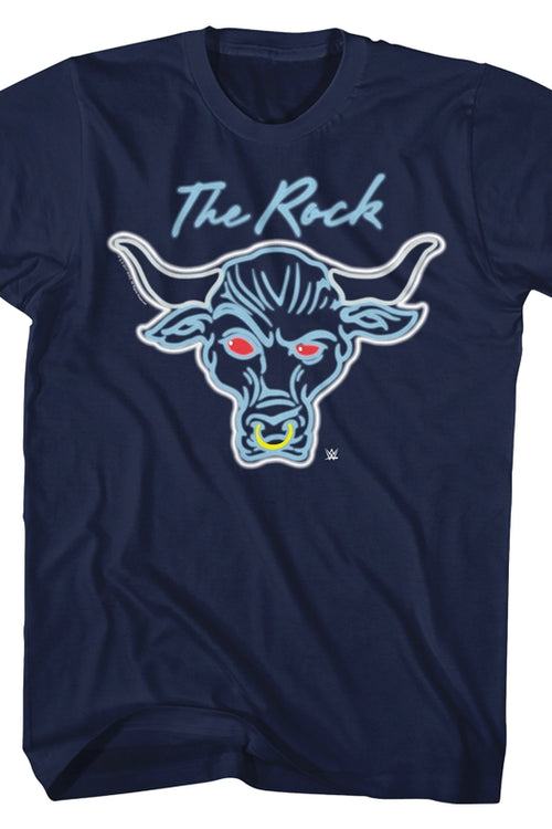 The Rock Brahma Bull T-Shirt: WWE Mens T-Shirt
