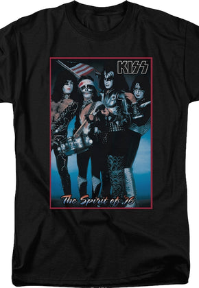 The Spirit of '76 KISS T-Shirt