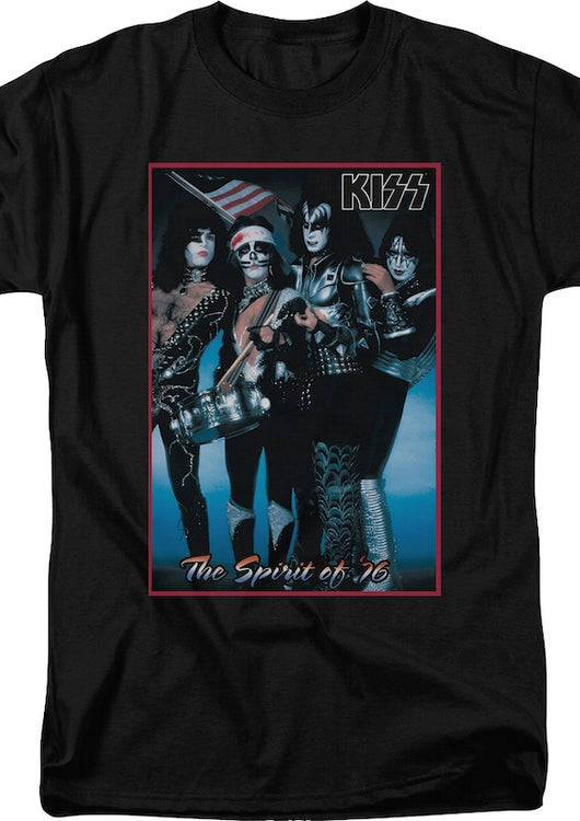 The Spirit of '76 KISS T-Shirt - main product image