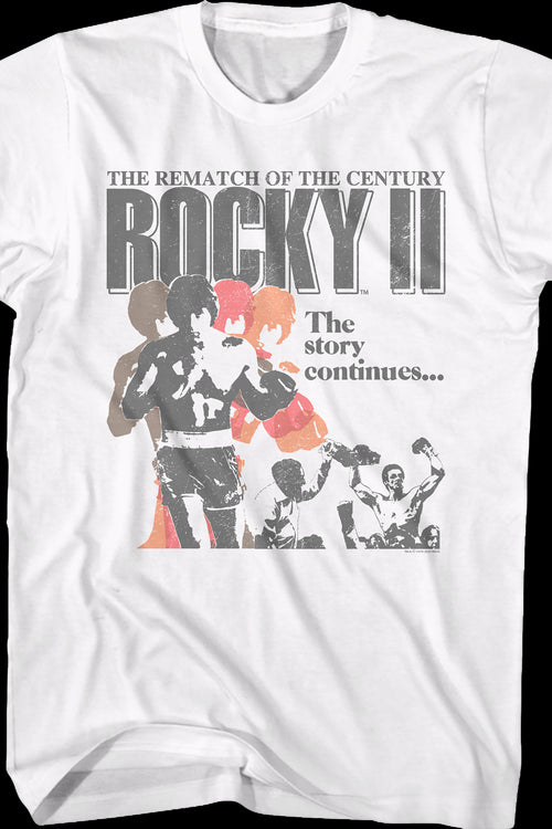 The Story Continues Rocky II T-Shirtmain product image