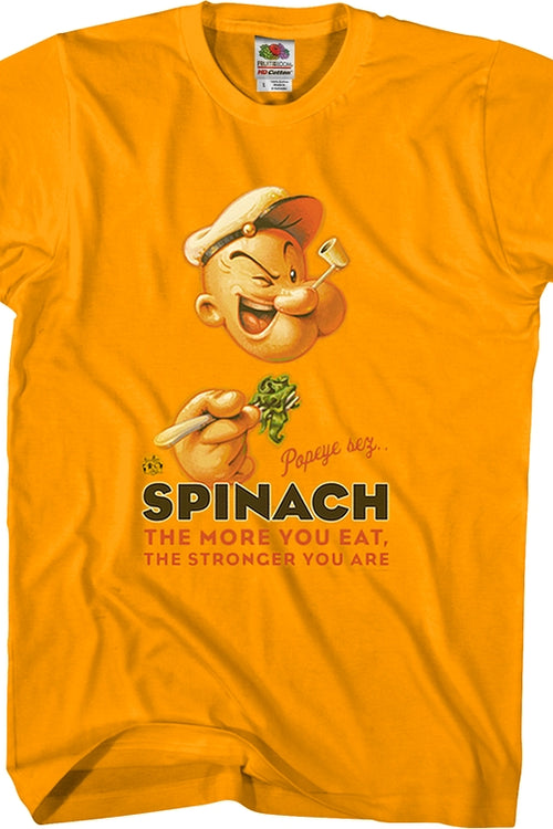 The Stronger You Are Popeye T-Shirtmain product image