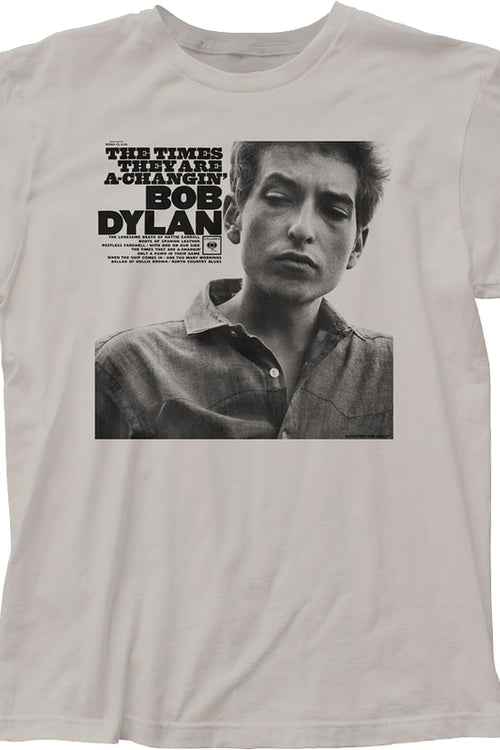 The Times They Are A-Changin' Bob Dylan T-Shirtmain product image