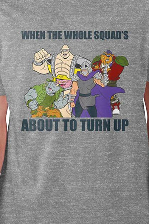 The Whole Squad Teenage Mutant Ninja Turtles T-Shirtmain product image