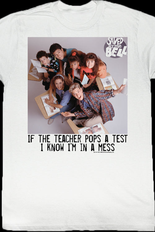 Theme Song Saved By The Bell T-Shirtmain product image